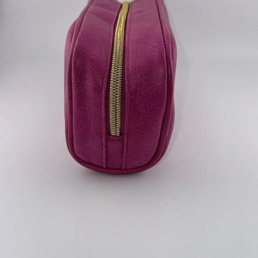 BARE MINERALS Makeup/Cosmetic/Skincare Hot Pink Zip Around Bag Pouch